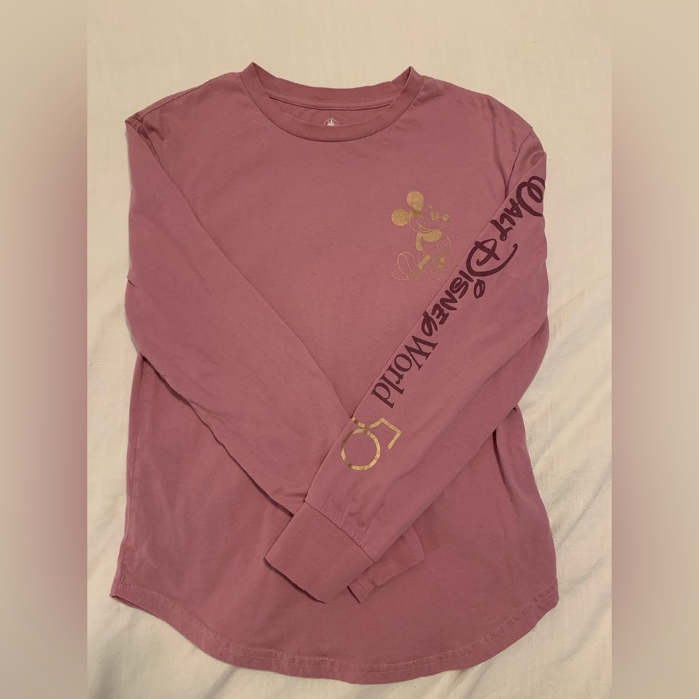 Disney World 50th anniversary long sleeve tee